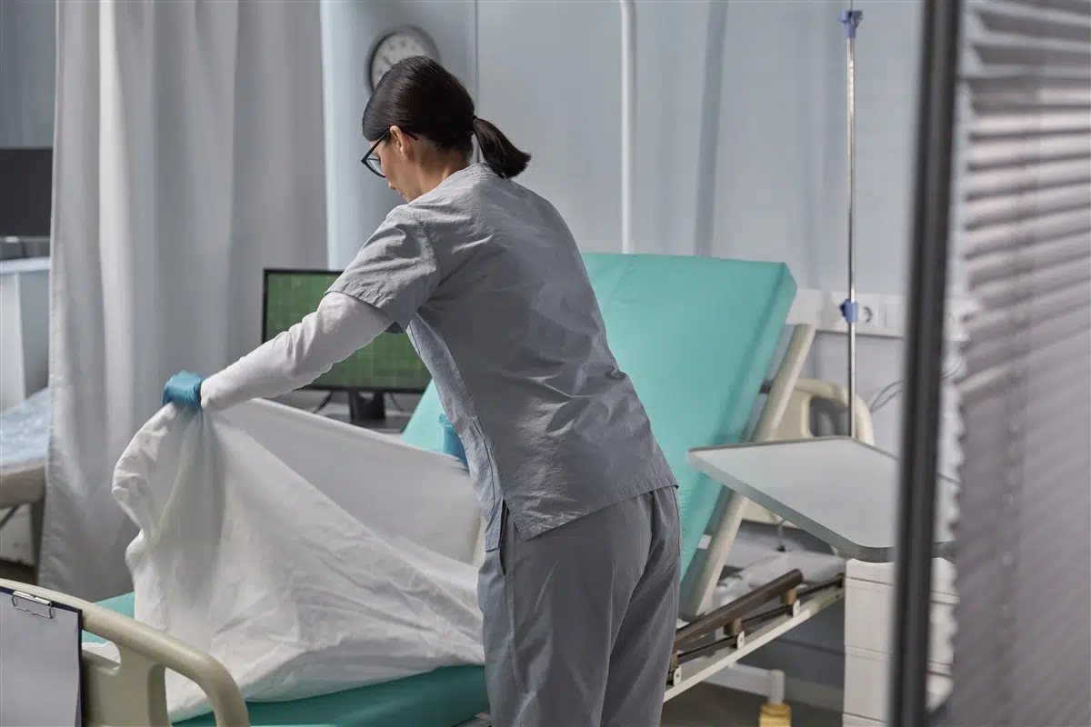 Innovation en drap non tissé lavable médical