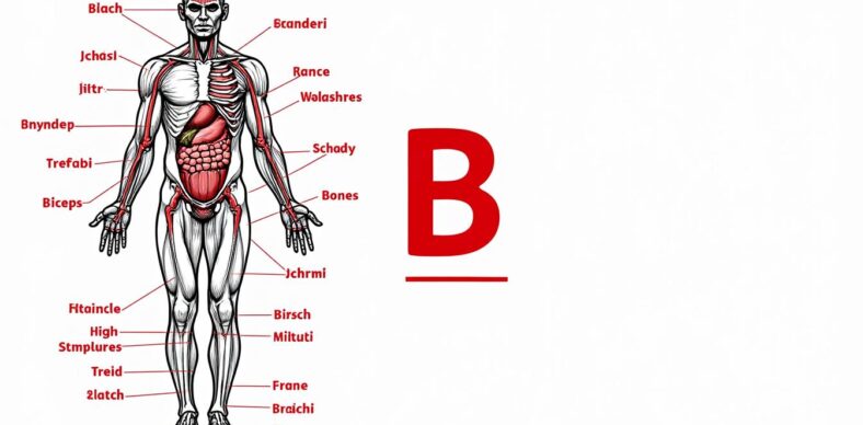 découvrez une liste complète et facile à comprendre des parties du corps humain commençant par la lettre b, idéale pour l'apprentissage de l'anatomie accessible à tous.