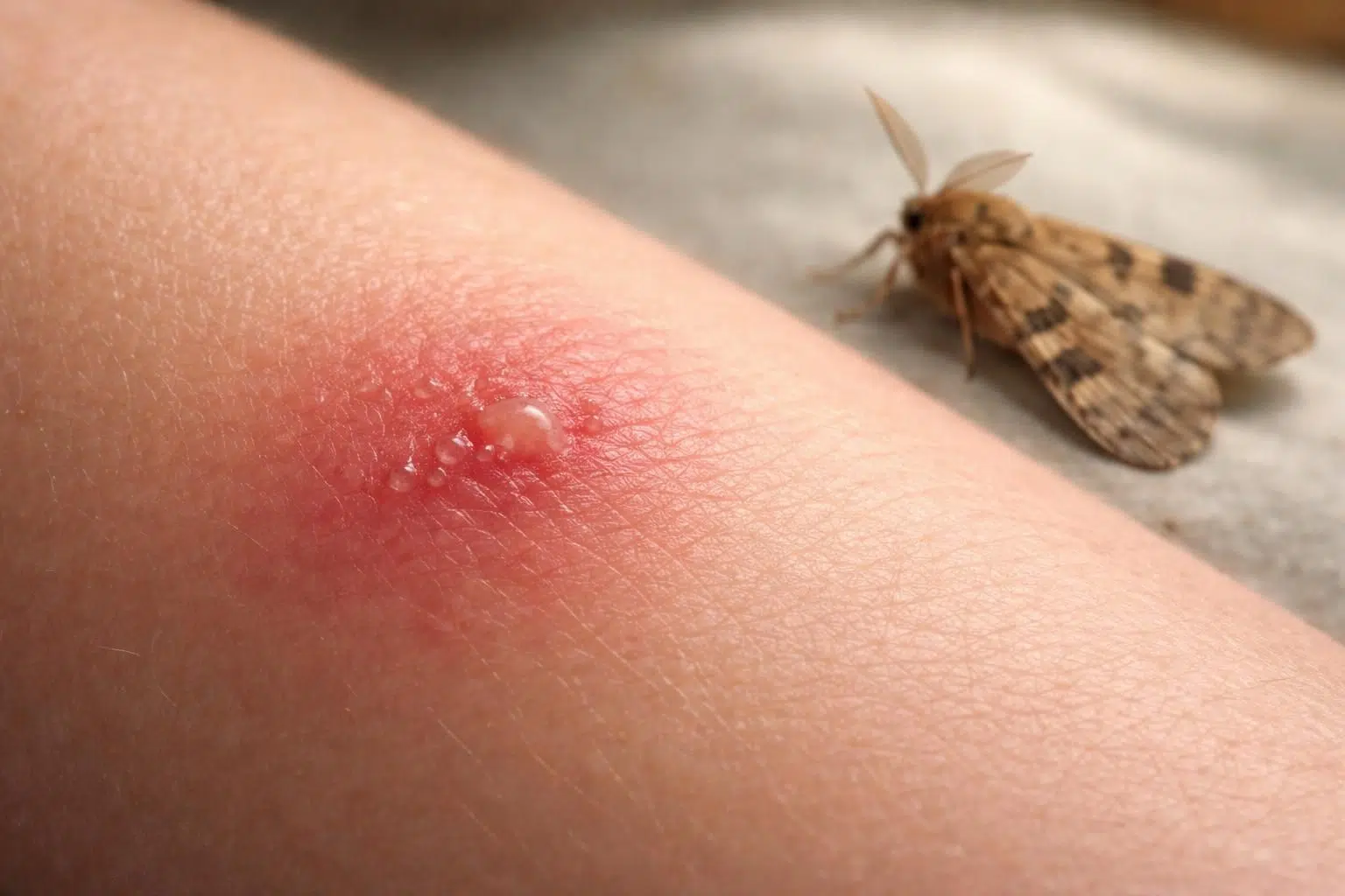 découvrez les risques associés à la piqûre du papillon de nuit et apprenez à les reconnaître pour mieux vous protéger.