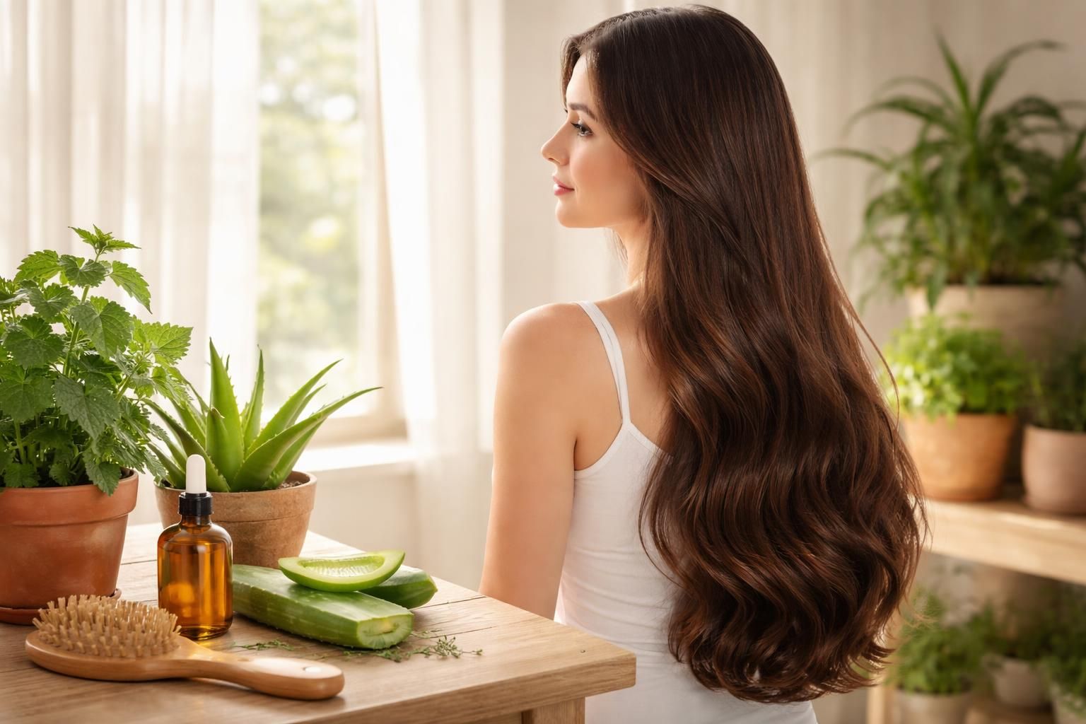 découvrez des astuces efficaces et naturelles pour faire pousser vos cheveux rapidement et en pleine santé.