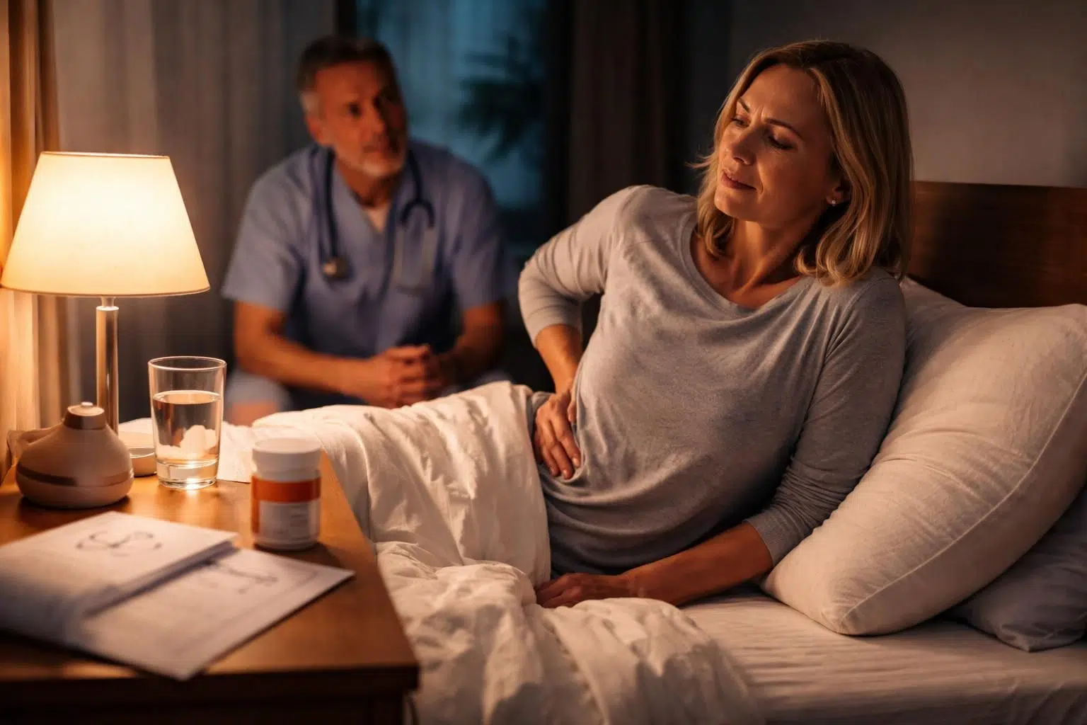 découvrez des conseils et recommandations pour gérer un mal de dos nocturne lié au cancer, afin d'améliorer votre confort et votre sommeil.