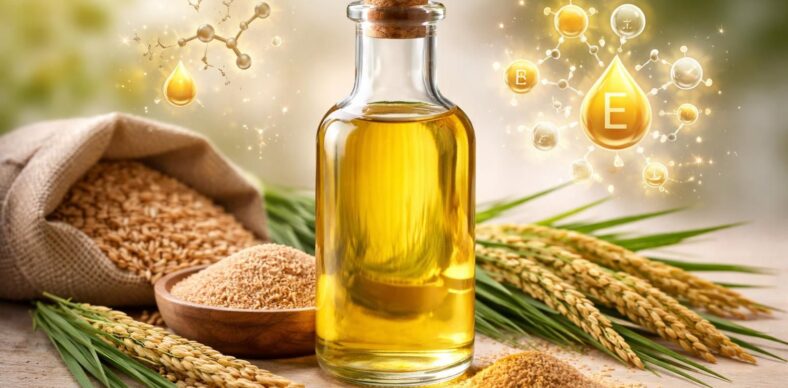 découvrez la composition détaillée de l'huile végétale de son de riz, ses bienfaits et utilisations pour la santé et la beauté.