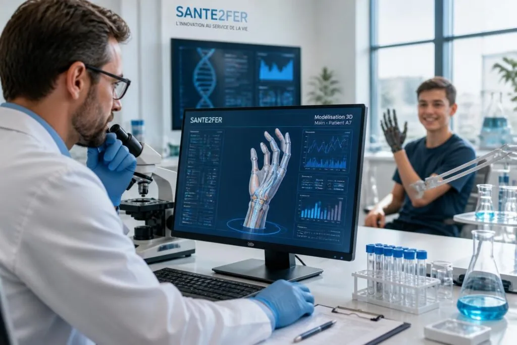 découvrez les dernières avancées dans le traitement de l'acheiropodie, une maladie génétique rare, grâce aux recherches et solutions innovantes proposées par sante2fer.
