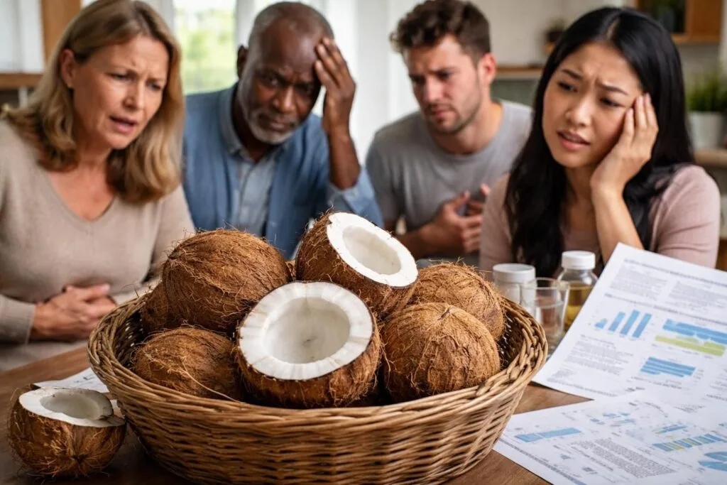 découvrez les effets secondaires potentiels de la noix de coco à travers des témoignages authentiques et des études scientifiques approfondies. informez-vous pour une consommation éclairée.