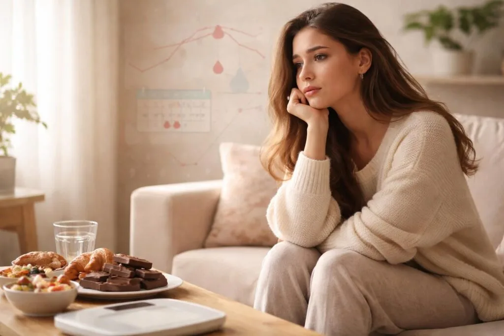 découvrez les vérités et les mythes autour de la prise de poids liée aux règles, pour mieux comprendre les changements de votre corps chaque mois.